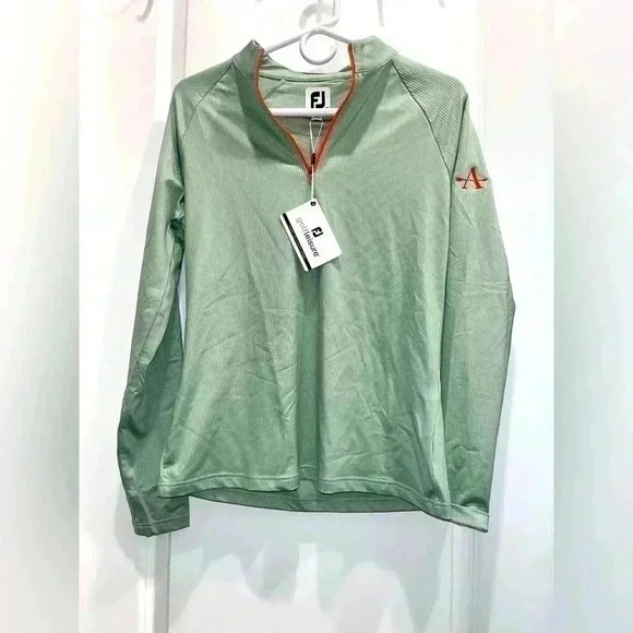 FootJoy Tops - NWT Half-Zip Rib Mid-Layer Women - FJ Tour Collar